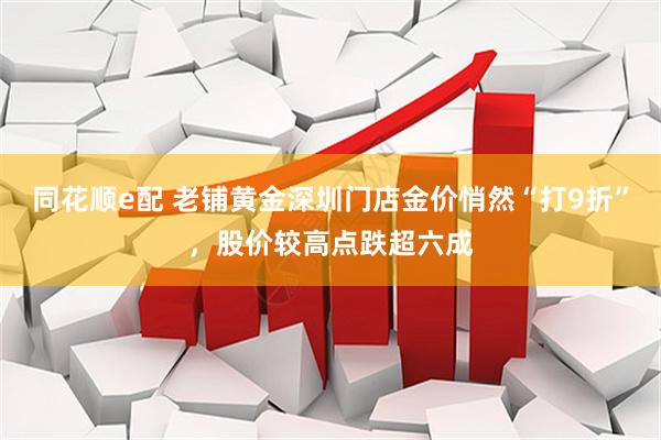 同花顺e配 老铺黄金深圳门店金价悄然“打9折”，股价较高点跌超六成